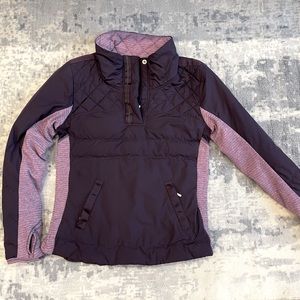 Ivivva by Lululemon Purple Girl’s Thin, Pullover Goose Down Jacket, Size 8